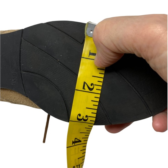 VTG Daniel Green Outdorables USA Suede Sherpa Lined Lace Up Ankle Booties Tan 6 - Picture 13 of 14